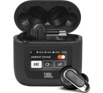 JBL Tour Pro 2 - True Wireless In-Ear austiņas - Bluetooth austiņas ar aktīvu trokšņu slāpēšanu un viedo uzlādes korpusu - melnas - līdz 40 stundām atskaņošanas laika ar vienu akumulatora uzlādi