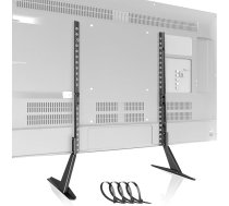 PUTORSEN universāls TV statīvs ar regulējamu augstumu 23-65 collu plakaniem ekrāniem (līdz 50 kg, VESA 800 x 400 mm) - izturīgs galda statīvs ar kabeļu vadību LED/LCD/OLED un izliektiem televizoriem