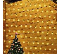 SALCAR pretkorozijas LED gaismas tīkls 3 x 2 m LED gaismas aizkars 31 V drošības tīkls
