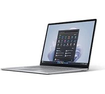 Microsoft Surface Laptop 5 i5-1245U Piezīmjdators 34,3 cm (13,5 collu) skārienjūtīgais ekrāns Intel® Core™ i5 8GB LPDDR5x-SDRAM 512GB SSD Wi-Fi 6 (802.11ax) Windows 10 Pro Platinum