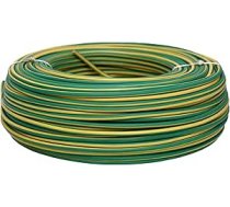 CoFan 51002554 V - Kabeļa rullītis (1 x 1,5 mm, 100 M, H07 V-K) Dzeltens un zaļš