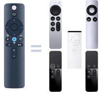 Tālvadības pults ir saderīga ar Apple TV 4K/HD atskaņotāju, ar TV/Home un skaļuma pogām un audio atbalstu, atbalsta Soundbar A-Pods, H-Pod un Mini (bez Siri balss, bez skārienpaliktņa funkcijas)