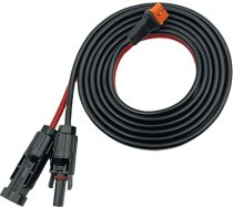 Saules un XT60i kabelis 10AWG 6 mm² XT60I-F adapteris Saules kabeļa pagarinājums, kas saderīgs ar Ecoflow Delta River elektrostaciju (10AWG 2M)