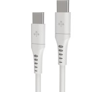 HUNE Stilo USB C kabelis ar USB C 3A 3m RTPE pastiprināts, sertificēts, pārstrādāts plastmasa