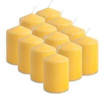 MGE Scented Candle Aromaterapijas svece - 12 x aromātiskās sveces - 12 aromātisko sveču komplekts - 12 dāvanu komplekts - Citrusaugļi