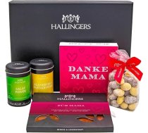 Hallingers Mātes dienas kaste rozā - Mātes dienas dāvanu komplekts Šokolādes šokolādes garšvielas un rieksti Mātes dienai mammai (kaste) - dāvanu idejas Ziemassvētki un dāvanas Adventes kalendārs | Pateicības gads