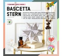 Folia Bascetta Zvaigzne, Elegance Craft - Wildlife Black - 32 lapas - 9,5 x 9,5 cm - Papīra zvaigznes izmērs gatavā veidā aptuveni 15 cm - Detalizēta instrukcija (var nebūt angļu valodā) - 211/1010, 406/1515