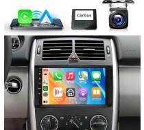 4G + 64G 9 collu auto radio ar Android 15 priekš Mercedes Benz A klases W169 B klases W245 W639 Vito W639 Viano W906 Sprinter Bezvadu Carplay auto radio ar Android auto GPS Bluetooth FM/RDS atpakaļgaitas kamera