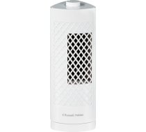 Russell Hobbs RHTF1321 Mini torņa ventilators Viegls, 13", pārnēsājams, 3 ātrumi, 75° pagrieziena leņķis, spēcīga gaisa plūsma, klusa darbība, balts