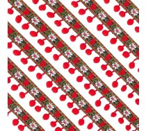 PH PandaHall 35mm Brooched Pompoms robežas sarkana Pom Pom robežas bārkstis Tassel mežģīnes robežas amatniecības robežas DIY kleita puse kostīms apģērbs aizkaru šūšana amatniecība Ziemassvētku rotājumi, 4,6m