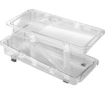 Soda Dose Organizer, Einstellbare 2 -Schicht -automatiskā Getränkehalter mit Transparentem Material für Kühlschrank Vorratsschrank Arbeitsplatte