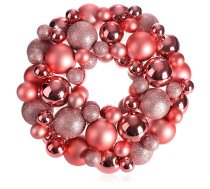 com-four® Durvju vainags Ziemassvētkiem - Adventes vainags ar dažādām Ziemassvētku balviņām skaistās krāsās - skaists, mirdzošs Ziemassvētku rotājums - galda vainags