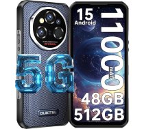 OUKITEL WP55 Ultra Āra mobilais tālrunis, 6,6 collu FHD+ 120Hz, 48GB + 512GB/2TB, Android 15 Āra mobilais tālrunis bez līguma, 11000mAh/33W, 108MP + 32MP + 8MP nakts redzamības, termovizija/5G Dual