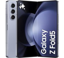 Samsung Galaxy Z Fold5 Foldable AI Android viedtālrunis Bez līguma Mobilais tālrunis 256GB Paplašināts akumulatora darbības laiks HD kamera Icy Blue 36 mēnešu garantija