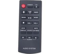 VINABTY N2QAYB000984 Rezerves tālvadības pults, kas saderīga ar Panasonic CD stereo sistēmu SA-PM600 SB-PM500 SC-UX100 SA-UX100 SB-UX100 SC-HC200 SA-HC395 SA-HC397 SC-PM250 SA-PM250SB PPM02 SC-PM251