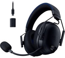 Razer BlackShark V3 Pro priekš PlayStation - bezvadu e-sporta austiņas ar aktīvo trokšņu slāpēšanu (ANC) - Triforce 50 mm draiveris - HyperSpeed 2,4 GHz - THX Spatial Audio - PS5/PC | Black