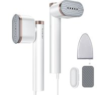 Newbealer Tvaika gludinātājs ar tvaiku, 1200 W, 120 ml, pārnēsājams tvaika gludeklis ar rokas tvaika birsti apģērbu un kreklu gludināšanai, 20 s ātra uzkarsēšana, horizontāla un vertikāla tvaicēšana, 2 tvaika līmeņi