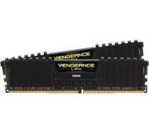 CORSAIR VENGEANCE LPX DDR4 RAM 16GB (2x8GB) 3200MHz CL16-18-18-36 1.35V Intel XMP AMD EXPO datoru atmiņa - melna (CMK16GX4M2B3200C16)