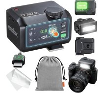 GODOX IT30PRO N kameras zibspuldze, IT30 PRO N mini zibspuldzes, TTL HSS 1/8000s zibspuldze, saderīga ar Nikon Z6III Z8 Z5 Z50II Z50 Z50 Zfc Z6II Z30 Z6 Z50II Z7II Z8 Z9 D3500 D850 D810 D7 500 D5600 (melna)
