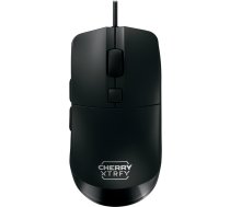 CHERRY XTRFY M50 viegla vadu spēļu pele, ergonomiska forma optimālam komfortam un kontrolei, 5 iebūvēti profili, USB-A ports, melna krāsā