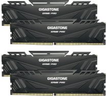 DDR4 RAM: GIGASTONE Game Pro 64GB Kit (4x16GB) DDR4 3200MHz PC4-25600 CL16-18-18-40 Intel XMP 2.0 AMD Ryzen 1.35V UDIMM 288Pin Non-ECC Unbuffered Desktop High Performance Memory Black