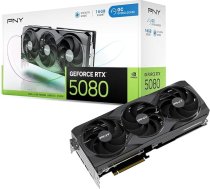 PNY GeForce RTX™ 5080 16GB OC Triple Fan Grafiskā karte DLSS 4