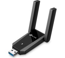 TP-Link Archer TX30U Plus Wi-Fi 6 WLAN karte datoram, AX1800 Dual Band adapteris, USB 3.0, MU-MIMO, 2 augstas veiktspējas antenas, WPA3, saderīgs ar Windows 11-10