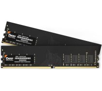 DATO 16GB (8GB x 2) RAM, DDR4 3200MHz PC4-25600 CL22 1.2V 288-Pin Non-ECC Unbuffered DImm, galddatora atmiņas modulis