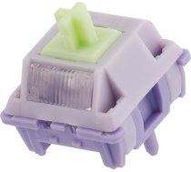 EPOMAKER Wisteria 39gf mehāniskās tastatūras slēdžu komplekts, 35 gab. lineāro slēdžu komplekts, 5 kontakti ar POM PTFE vārpstu, gaismas difuzors, saderīgs ar MX taustiņu vāciņiem spēļu tastatūrai DIY