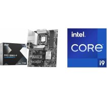 MSI PRO B860-P pamatplate + Intel® Core™ i9-14900KF 24 kodolu galddatora procesors