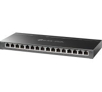 TP-Link TL-SG116E 16 portu gigabitu komutators (Plug and Play, gigabitu porti, metāla korpuss, VLAN, QoS)