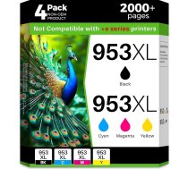 Q-image 953XL Multipack printeru kasetnes saderīgas ar HP 953XL Multipack kasetnēm 953XL HP Officejet Pro 8710 8715 8740 8720 8718 7730 8728 8719 7740 7720 8730 8725 8210 8210 8218 printerim