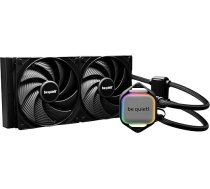 klusēt! Pure Loop 2 280 mm ūdens dzesēšana "viss vienā" AMD un Intel sistēmām, 2x Pure Wings 3 PWM ātrgaitas ventilatori, augsta spiediena, atdalīts PWM sūknis ar ARGB apgaismojumu, BW018