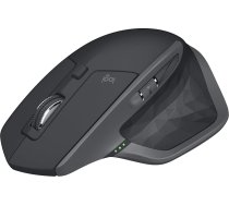 Logitech MX Master 2S Bluetooth Edition bezvadu pele Multi Surface Super ātra ritināšana Ergonomiska uzlādējama Savienojama ar līdz 3 Mac/PC datoriem - grafīta krāsā