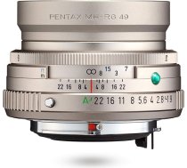 Pentax Pentax Pentax-FA 43mmF1.8 Limited Silver platleņķa objektīvs ar jaudīgu HD pārklājumu Pentax K sistēmai ar 35 mm pilnkadru sensoru, 20150