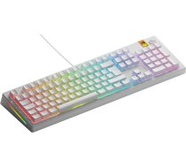 Glorious Gaming GMMK 3 HE med dynamiska avtryckare, Hall Effect, 8K uppdateringsfrekvens, MX- Och magnetbrytare, 100% full storlek, modular packing system, doubleshot PBT, Tysk QWERTZ - VIT