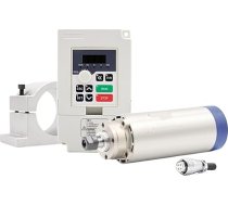 1,5 kW ER16 luftgekühlter Spindelmotor-Bausatz 80 x 200 mm, 4 Lager 0,01 mm & 220 V 1,5 kW H100 VFD & 80 mm Spindelhalterung