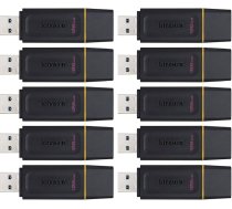 Kingston DataTraveler Exodia zibatmiņas disks DTX128GB 128GB (10 eksemplāru iepakojumā)