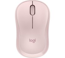 Logitech M240 klusā Bluetooth pele, bezvadu, kompakta, mobilā, ar vienmērīgu izsekošanu, 18 mēnešu akumulators, piemērota Windows, MacOS, ChromeOS, saderīga ar PC, Mac, klēpjdatoriem, planšetdatoriem - rozā krāsā