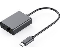 USB C uz Ethernet adapteris ar 100 W Power Delivery, Starlink Ethernet adapteris ar C tipa adapteri uz RJ45, saderīgs ar klēpjdatoru, MacBook Pro/Air, iPad C, Chromecast Google TV un citiem ierīcēm
