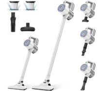 VersLife bezvadu putekļsūcējs, 30 kPa, bezvadu putekļsūcējs, 35 minūšu darbības laiks, 6-in-1 viegls rokas putekļsūcējs, pārnēsājams cietajām grīdām mājās
