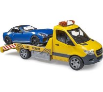 bruder 02675 - Mercedes-Benz Sprinter automašīnu pārvadātājs ar gaismas un skaņas moduli Roadster sporta automašīna kabriolets vilkšanas transportlīdzeklis kravas automašīna vilkšanas automašīna vilkšanas automašīna vilkšanas automašī
