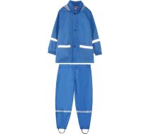 Ūdensizturīgs lietus pončo bērniem Zēnu lietus jaka ar pogām un vējaizturīgu lietusmēteli Bērnu garām piedurknēm kapuciņš Trench Pants apģērbs