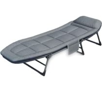 Kempinga gulta, saliekamā gulta, biroja atpūtas krēsls, Nap Easy Rest, vienvietīga gulta, mājas