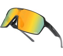 Sporta brilles vīriešiem un sievietēm – augstas kvalitātes velosipēdu brilles vīriešiem un sievietēm ar UV 400 aizsardzību – ātrās brilles, kas ideāli piemērotas riteņbraukšanai vai skriešanai – sporta saulesbrilles