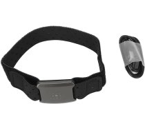 Sirdsdarbības monitora aproce USB ūdensizturīgs optiskais izsekošanas sensors Sporta fitnesa treniņu piederumi sporta zālei Āra skriešanai Peldēšanai ABS materiāls Melna