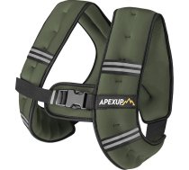 APEXUP svara veste vīriešiem 5 lb, 10 lb, 25 lb, 25 lb, 25 lb ar atstarojošām strīpām Svara veste sievietēm Treniņu aprīkojums