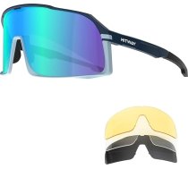 HITWAY polarizētas velosipēda brilles ar 4 maināmiem stikliem TR90 rāmis vīriešiem un sievietēm sporta velosipēds MTB sporta saulesbrilles velosipēda brilles sporta brilles braukšana makšķerēšana beisbols skriešana