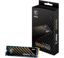 Spatium m450 1tb v1 m.2 pcie4 3600/3000mb/s disks