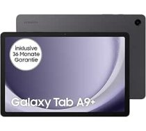 Samsung Galaxy Tab A9+ WiFi Android planšetdators, 64 GB krātuve, liels displejs, 3D skaņa, bez Simlock bez līguma, grafīts -